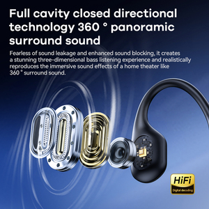<span class=keywords><strong>Casque</strong></span> à conduction osseuse REMAX RB-S11R, étanche IP68, pour la natation, écouteurs sans fil BT6.0 à oreille ouverte avec lecteur MP3 4 Go - Product Image 6