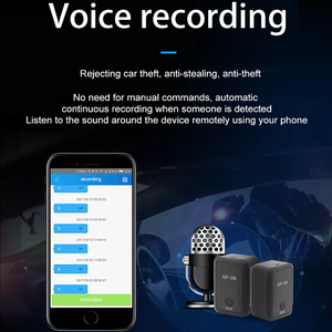 Mini rastreador GPS para coches y bicicletas, control remoto, localizador GSM antirrobo, dispositivo de grabación de voz para coches, bicicletas, botón SOS, AGPS, 2023, 2 uds. - Product Image 5