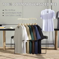 Hochwertige 100% Baumwolle Einfarbige Gestrickte Lässige Unifarbene T-Shirts Großhandel Schwergewichtige Professionelle Neue Maßgeschneiderte Unisex-Shirts