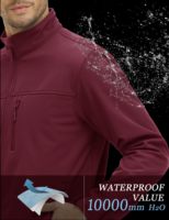 Veste coupe-vent en gros, veste imperméable de haute qualité, abordable, avec logo personnalisé, manteau d'hiver pour hommes