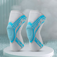 Rodillera de Compresión Antideslizante para Deportes, Soporte de Rodilla para Correr, Gimnasio, Levantamiento de Pesas, Baloncesto, Artritis