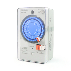 24 Hours <strong>Automatic</strong> <strong>Timer</strong> <strong>Switch</strong> for Billboard Street Lamp Mechanical Time <strong>Switch</strong> TB118N - Product Image 1