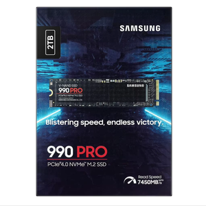 990Pro NVMe PCIe 4.0 M.2 2280 SSD 4TB Interne Solid State Drive MZ-V9P4T0BW - Product Image 1
