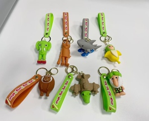Bán Buôn 3D Mềm Cao Su Ý Brainrot Động Vật Móc Khóa Cá Nhân Phim Hoạt Hình Tralalero Tralala Tùy Chỉnh Keyring Với Số Lượng Lớn - Product Image 1