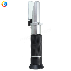 Refractómetro de Alcohol 0-140, <span class=keywords><strong>Oechsle</strong></span> 0-27 KMW 0-32% Brix, Ideal para elaboración de cerveza, vino o cerveza en el hogar, estilos de aluminio puro - Product Image 3