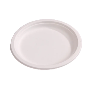 Assiettes jetables en bagasse de canne à sucre, résistantes à l'huile et imperméables, pour la restauration, les plats à emporter et les services alimentaires - Product Image 2