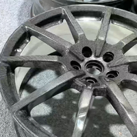 Velg Serat Karbon 20 Inci Untuk Ferrari SF90 & 296, Depan 9.5J ET43.3 Belakang 11.5J ET35.9, Spesifikasi OEM Pas Sempurna, Velg Karbon