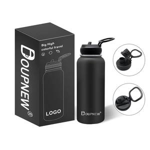 Custom 950ml 32oz 12-24 Hours Thermal Handgrip Vacuum Drinking <b>Bottle</b> Camping <b>Sports</b> Double Wall Insulated Stainless Steel <b>Water</b> - Product Image 4