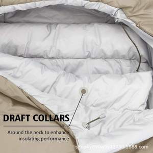 Saco de Dormir Woqi Tipo Momia, 500g, Nailon Transpirable e Impermeable, para Camping, Adultos, Compacto, Individual, para Viaje - Product Image 5