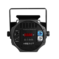 Focos Lineales COB de 200w con Puertas de Luz, RGBWA UV 6en1, Luz Par COB para Escenarios, Fiestas, Conciertos, Iglesias, Bodas, Teatro