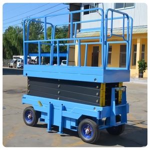 Nền tảng làm việc trên không 6M 8M 10m 12M 14m di động nâng nền tảng làm việc cắt kéo nâng thủy lực bảng CE IOS - Product Image 4