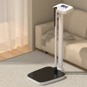 Kỹ Thuật Số 190Cm 200Kg Trọng Lượng Bác Sĩ Quy Mô Với Chiều Cao Rod Bệnh Viện Trọng Lượng Cơ Thể Siêu Âm BMI Đo Điện Tử Có Trọng Lượng Quy Mô - Product Image 3