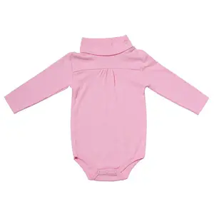 Basse qualité OEM-barboteuse 100% en coton biologique, vêtements pour bébés, garçons et filles, à col ras du cou, pour l'hiver, de 0 à 2 ans