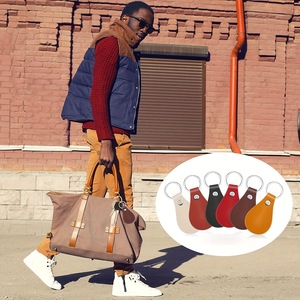 Porte-clés de voiture personnalisable multicolore, porte-clés vierge en cuir PU, <span class=keywords><strong>pendentif</strong></span> en cuir, cadeau DIY gravé au laser, petit <span class=keywords><strong>pendentif</strong></span> - Product Image 5