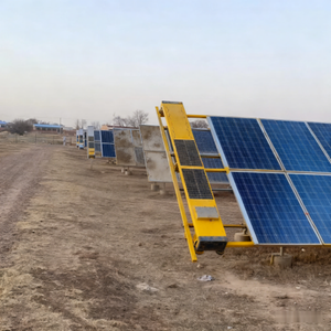 Máquina de Limpieza de Paneles Fotovoltaicos Totalmente Automática de Doble Propósito, Robot Limpiador Solar Húmedo y Seco para Paneles Solares - Product Image 2