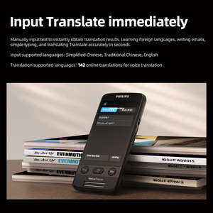 Traductor Inteligente Philips VTR7080, 142 Idiomas, Pantalla Táctil, Traducción de Voz en Tiempo <span class=keywords><strong>Real</strong></span> para Negocios, Oficina y Estudiantes - Product Image 6