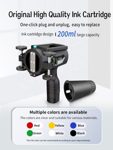 Máquina Manual <span class=keywords><strong>de</strong></span> codificación <span class=keywords><strong>de</strong></span> matriz <span class=keywords><strong>de</strong></span> puntos industrial portátil <span class=keywords><strong>de</strong></span> gran carácter para codificar el <span class=keywords><strong>número</strong></span> <span class=keywords><strong>de</strong></span> fecha en papel plástico - Product Image 5