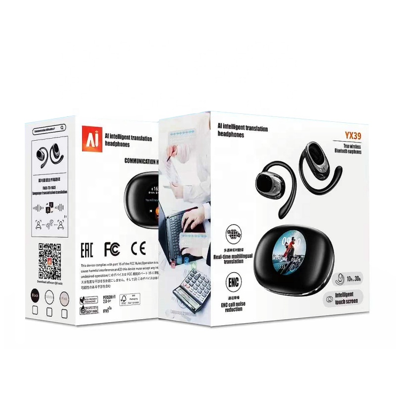YX39 AI Translation Earbuds - Real-Time Language Support