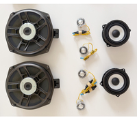 Kit Upgrade Speaker BMW G30 2017-2023, Cover Speaker Pintu LED, Mid Bass Tweeter Subwoofer, Sistem Suara Premium