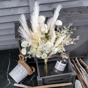 Bouquet de fleurs artificielles Na Zi CF01323 en tissu tissé plastique, décoration d'intérieur, accessoires de mariage - Product Image 1