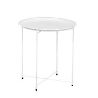 Table d'appoint nordique simple pour salon, design moderne, plateau amovible, table de chevet, table basse ronde en métal pour chambre à coucher