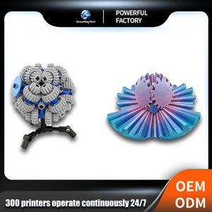 Шариковые шестерни на заказ из стали, низкообъемное литье пластмасс под давлением, промышленное OEM/ODM производство, материал POM, полировка, GrowWayTech, Гуандун - Product Image 3