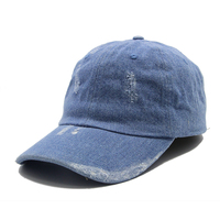 Casquettes de baseball unisexes personnalisées en gros, logo personnalisé, 6 panneaux, lavage à l'acide, vintage, usées, brodées, en coton, casquettes de papa uniques