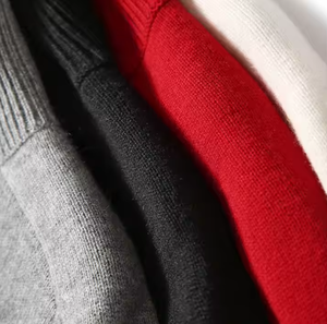 Maglione a collo alto in Cashmere all'ingrosso per le donne Casual modello solido più taglie invernali maglioni - Product Image 6