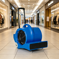 Souffleur d'air chaud KH-2900 puissant 2900W, sécheur de tapis commercial avec contrôle à 3 vitesses, faible MOQ, ventilateur d'air pour un séchage rapide des sols