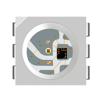 Diodo LED RGBIC SMD 5050 de 6 Pines con Circuito Integrado HD107S/HD108 Incorporado para Tiras LED Programables y Pantallas de Píxeles