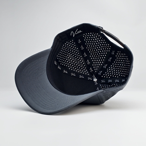 <span class=keywords><strong>2025</strong></span> nóng bán 100% polyester không thấm nước cắt laser 5-panel Mũ bóng chày-Mũ thể thao ngoài trời cho bán buôn - Product Image 2