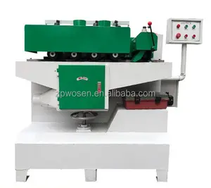 rip saw wood cutting machines automatic multi blade rip saw mill with pneumatic press roller