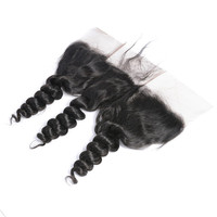 Vente en gros, cheveux humains, Lace Frontal HD, mèches lisses, Body Water Deep Wave, 4x4, 5x5, 13x4, Lace Frontal Closure