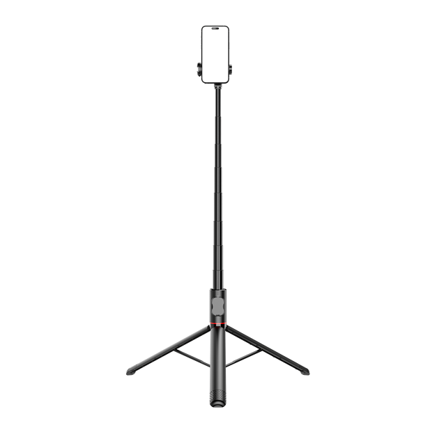Wireless Mini 183cm Telescopic Foldable Selfie Stick Tripod Rotatable Frame LED Fill Light Multifunctional Phone Stand Cell
