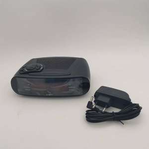 Radio-réveil numérique portable AM/FM VST906 avec fonction snooze, design contemporain, corps en résine - Product Image 4