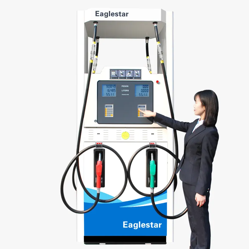 Petrol Pump Machine Tatsuno Fuel Dispenser Price 4 Nozzles 2 Pumps Gasoline Fuel Gas Petrol Station Pump