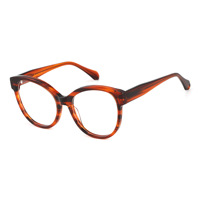 Lunettes de vue ovales à monture en acétate MS 7717 Sleek Punk, monture intégrale, à branches à chevilles, haut de gamme, sophistiquées, tendance, best-seller, unisexe