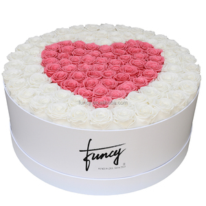 Valentine <span class=keywords><strong>Rosas</strong></span> Eternas Herzbox, Arreglo Floral de <span class=keywords><strong>Rosas</strong></span> Reales en Caja de Regalo, <span class=keywords><strong>Rosas</strong></span> Preservadas <span class=keywords><strong>Estabilizadas</strong></span>, Infinitas, Eternas - Product Image 3