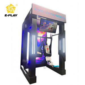 Simulador de Bungee Jumping de Doble Asiento de Alta Intensidad Eplay Manufacture, Juego de Experiencia de Vuelo en Montaña Rusa de Realidad Virtual para Interiores - Product Image 2