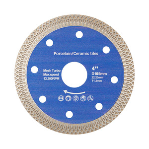 Lame de scie diamantée 115/125 mm pour carrelage en porcelaine et céramique, disque de coupe sec/humide, outils pour meuleuse d'angle - Product Image 1