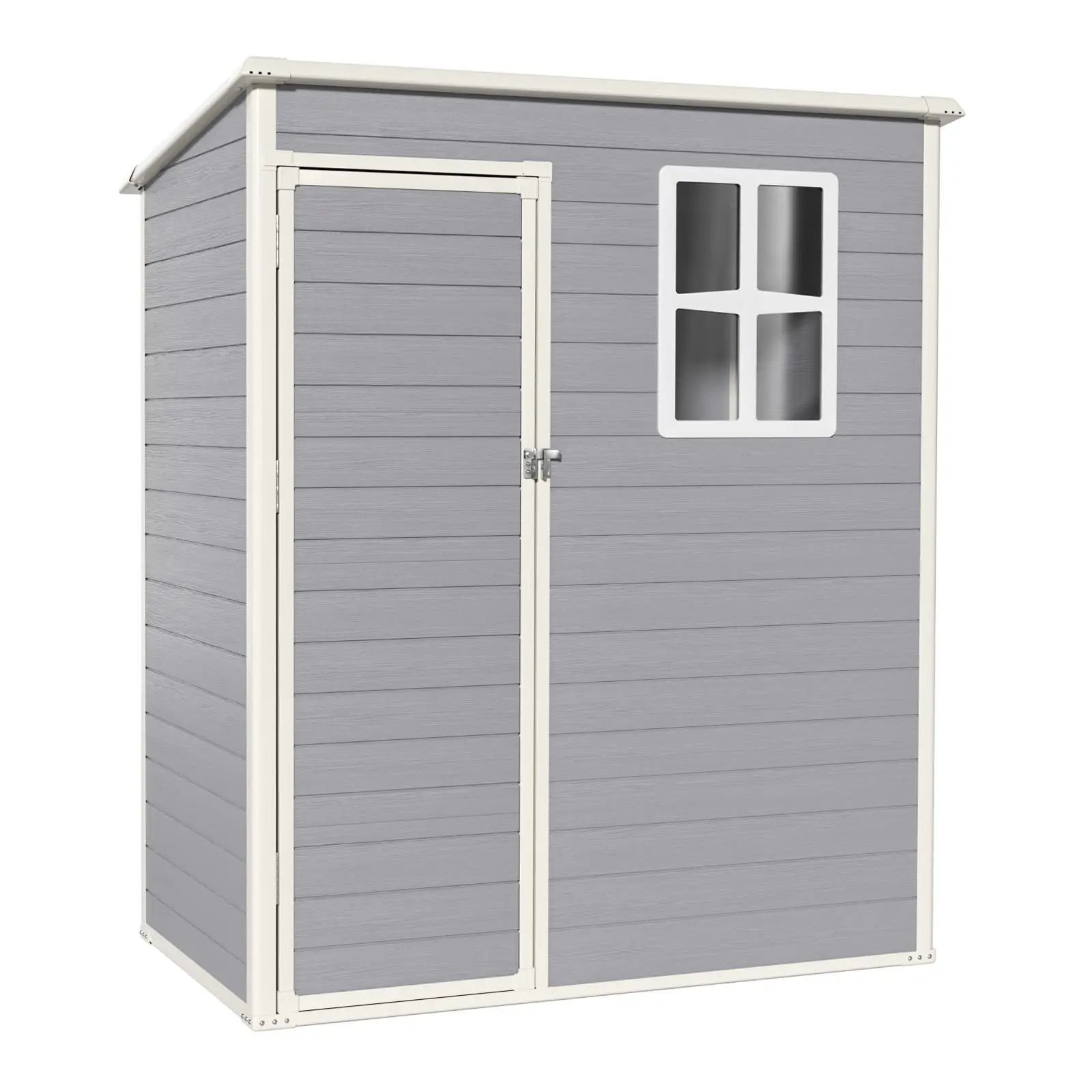 3 * 5ft Groothandel Outdoor Houten Stijl Tuin Opslagcontainer Bakken Hars Polypropyleen Opbergdoos Schuur & Opslag Product