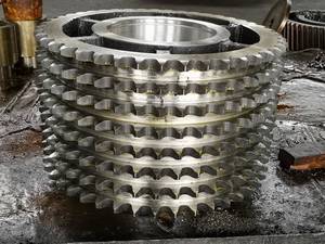Grande roue dentée à chaîne d'usinage CNC personnalisée OEM - Product Image 3