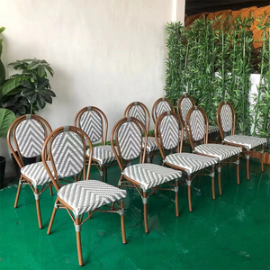 Juecheng-Silla de comedor antigua especial para hotel y restaurante, asiento de mimbre de bambú de ratán para exteriores - Product Image 2