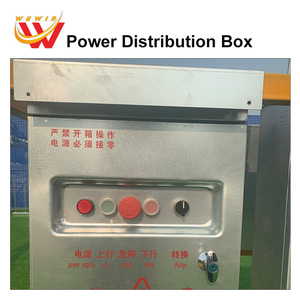 Высококачественная промышленная алюминиевая стальная опора для гондолы, подвесная платформа, поворотная ступень для обслуживания здания, номинальная нагрузка 630 кг - Product Image 4