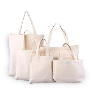 China Factory Outlet prezzo a buon mercato logo personalizzato modello Eco tessuto Shopping bags beach Women Cotton Fabric Bag