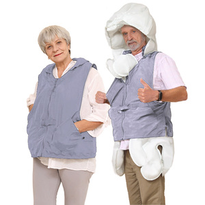 Jujiale Anti Fall Vest With Airbag Protection For Seniors Home Use Size Mlxlxxxlxxl Breathable Fabric Back Padding - Product Image 2