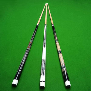 Queues de billard professionnelles de taille de pointe de 11-13mm 57 "queues de billard de billard à grosse tête vente d'usine 1/2 Joint 11-13mm - Product Image 2