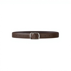 Cinturones de Cuero Hechos a Mano Casuales para Hombre y Mujer, Duraderos, de Alta Calidad, con Hebilla de Acero, Estilo Vintage, de BS INTERNATIONAL - Product Image 6