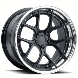 Rines KLS de Cinco Radios, 2 Piezas, Forjados, 5X112, 17, 18, 19, 21 Pulgadas para Ferrari F12 TDF, 458 Speciale, para Corvette Z06, C7, C6, ZR1 - Product Image 4