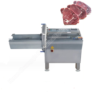 Frozen Bacon Cutting Machine Frozen Meat Steak Choppers Machine Frozen Meat Slicing Machine for Sausage - Product Image 2